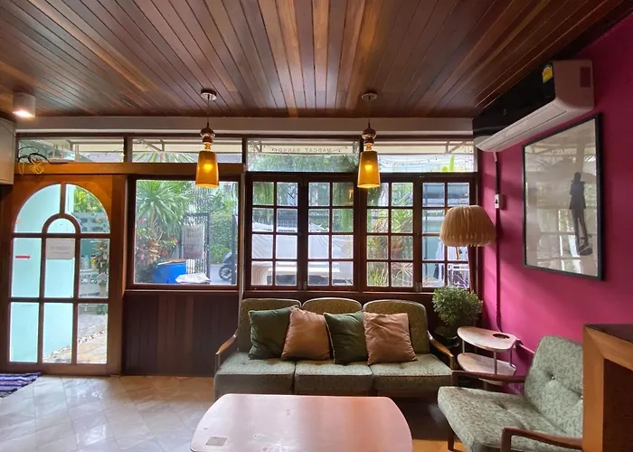 T-house Bkk 2floors Near Bts With Swimming Pool And Free Wifi バンコク都